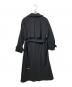 anuans (アニュアンス) ウールトレンチコート ブラック サイズ:S：27000円