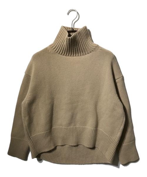 MUSE de Deuxieme Classe（ミューズ ドゥーズィエム クラス）MUSE de Deuxieme Classe (ミューズ ドゥーズィエム クラス) ウールカシミヤ5G プルオーバー ブラウン サイズ:FREEの古着・服飾アイテム