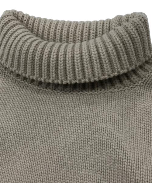 MUSE de Deuxieme Classe（ミューズ ドゥーズィエム クラス）MUSE de Deuxieme Classe (ミューズ ドゥーズィエム クラス) ウールカシミヤ5G プルオーバー ブラウン サイズ:FREEの古着・服飾アイテム