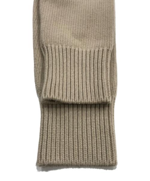 MUSE de Deuxieme Classe（ミューズ ドゥーズィエム クラス）MUSE de Deuxieme Classe (ミューズ ドゥーズィエム クラス) ウールカシミヤ5G プルオーバー ブラウン サイズ:FREEの古着・服飾アイテム