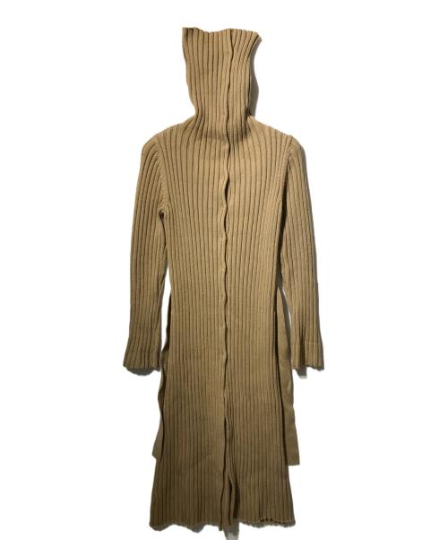 DOLCE & GABBANA（ドルチェ＆ガッバーナ）DOLCE & GABBANA (ドルチェ＆ガッバーナ) ニットワンピース ブラウン サイズ:38の古着・服飾アイテム