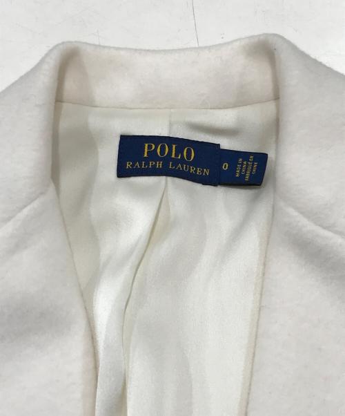 POLO RALPH LAUREN（ポロ・ラルフローレン）POLO RALPH LAUREN (ポロ・ラルフローレン) テーラードジャケット ホワイトの古着・服飾アイテム