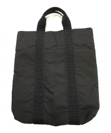HERMES カバス　エールライン　トートバッグ エルメス HERMES カバス エールライン トートバッグ キャンバス グレー