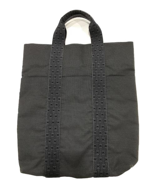 HERMES（エルメス）HERMES (エルメス) エールライン カバス トートバッグ グレーの古着・服飾アイテム