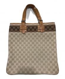 LOEWE（ロエベ）の古着「ミニエビデンス スモールショッピングバッグ/トートバッグ」｜ベージュ