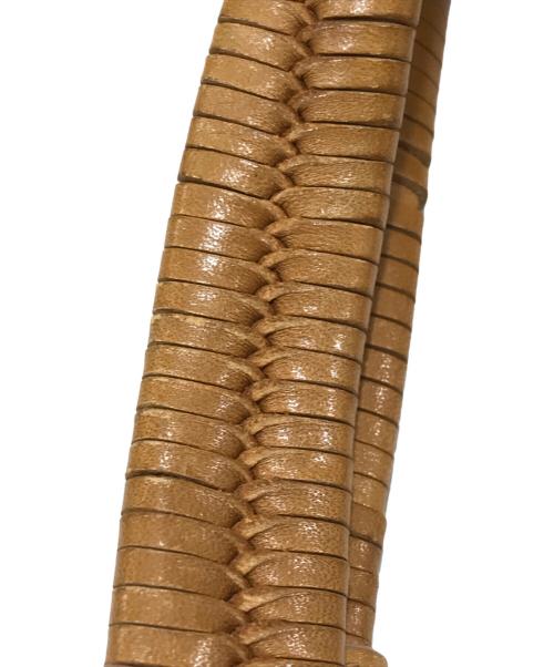 LOEWE（ロエベ）LOEWE (ロエベ) ミニエビデンス スモールショッピングバッグ/トートバッグ ベージュの古着・服飾アイテム