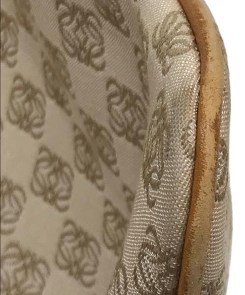 LOEWE（ロエベ）LOEWE (ロエベ) ミニエビデンス スモールショッピングバッグ/トートバッグ ベージュの古着・服飾アイテム