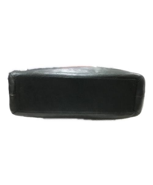 HIROFU（ヒロフ）HIROFU (ヒロフ) レザーショルダーバッグ/ロゴ ワンショルダーバッグ グリーンの古着・服飾アイテム