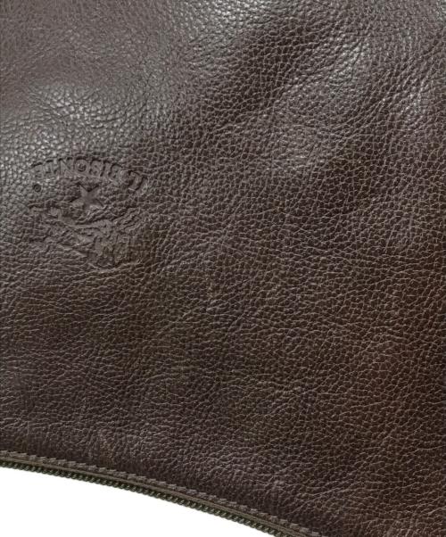 IL BIANCO（イル ビゾンテ）IL BIANCO (イル ビゾンテ) ワンショルダーバッグ ブラウンの古着・服飾アイテム