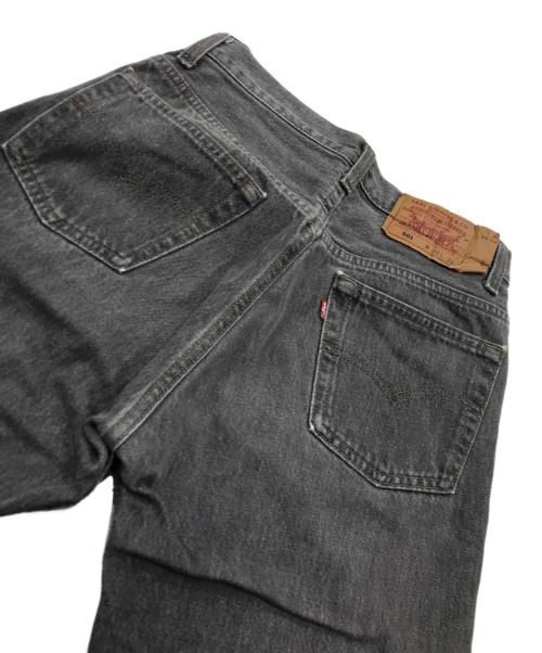 LEVI'S（リーバイス）LEVI'S (リーバイス) 501先染めデニムパンツ ブラック サイズ:W29/L34の古着・服飾アイテム