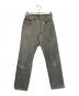 LEVI'S（リーバイス）の古着「501先染めデニムパンツ」｜ブラック