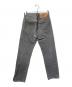 LEVI'S (リーバイス) 501先染めデニムパンツ ブラック サイズ:W29/L34：10000円