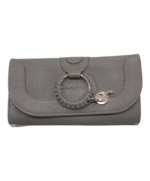 SEE BY CHLOE（シーバイクロエ）SEE BY CHLOE (シーバイクロエ) 長財布 ベージュの古着・服飾アイテム