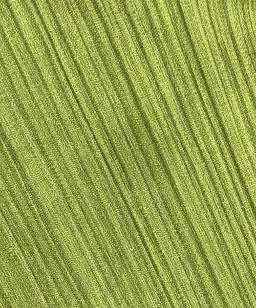 PLEATS PLEASE（プリーツプリーズ）PLEATS PLEASE (プリーツプリーズ) プリーツSSカットソー グリーン サイズ:3の古着・服飾アイテム