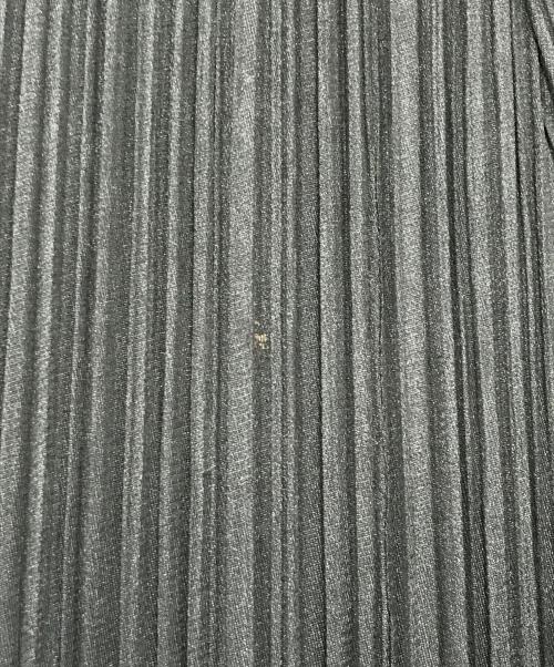 PLEATS PLEASE（プリーツプリーズ）PLEATS PLEASE (プリーツプリーズ) ランダムヘムプリーツスカート カーキ サイズ:2の古着・服飾アイテム