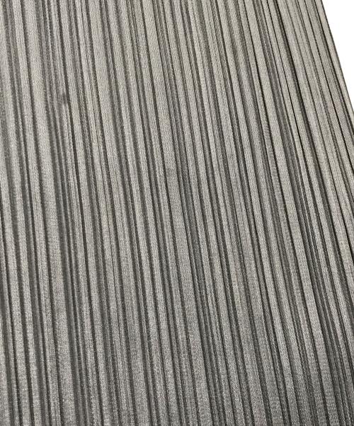 PLEATS PLEASE（プリーツプリーズ）PLEATS PLEASE (プリーツプリーズ) プリーツタンクカットソー グレー サイズ:3の古着・服飾アイテム