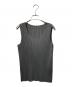 PLEATS PLEASE（プリーツプリーズ）の古着「プリーツタンクカットソー」｜グレー