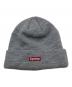Supreme (シュプリーム) New Era (ニューエラ) S Logo ビーニー（エス　ロゴ　ビーニー） グレー：7000円