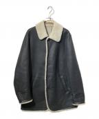 unknownアンノーン）の古着「ラムムートンコート」｜ブラック