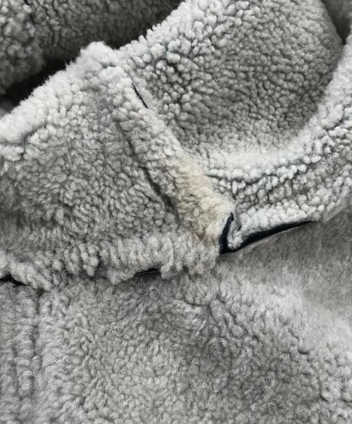 unknown（アンノーン）Unknown (アンノウン) ラムムートンコート ブラック サイズ:Lの古着・服飾アイテム