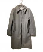Maison Margiela 6メゾンマルジェラ 6）の古着「Single Breasted Wool Coat（シングルブレステッド　ウールコート）」｜カーキ