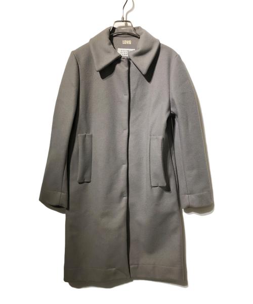 Maison Margiela 6（メゾンマルジェラ 6）Maison Margiela 6 (メゾンマルジェラ 6) Single Breasted Wool Coat（シングルブレステッド　ウールコート） カーキ サイズ:40の古着・服飾アイテム