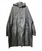 NAUTICAノーティカ）の古着「スナップボタン PETフードコート」｜グレー