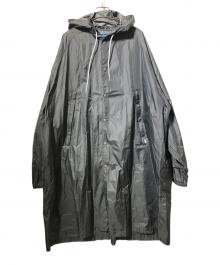 NAUTICA（ノーティカ）の古着「スナップボタン PETフードコート」｜グレー