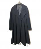 Donna Karanダナキャラン）の古着「ダブルウールコート」｜ブラック