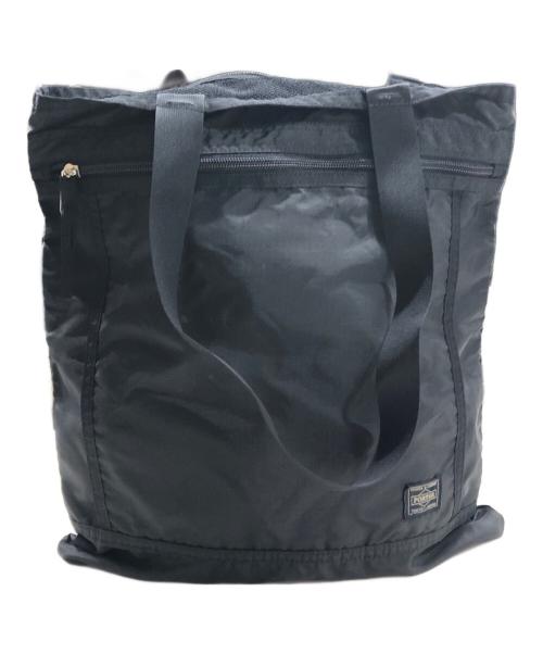 PORTER（ポーター）PORTER (ポーター) TRIP トートバッグ ブラックの古着・服飾アイテム