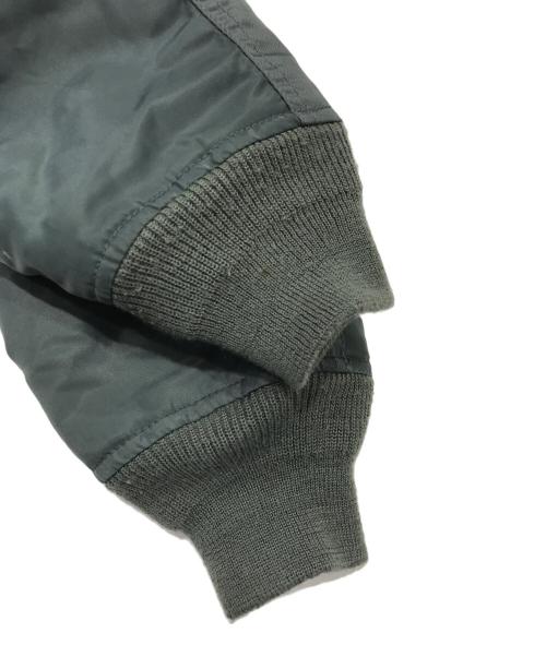 AVIREX（アヴィレックス）AVIREX (アヴィレックス) PEANUTS (ピーナッツ) リバーシブルフライトジャケット/MA-1 FLYING ACE オリーブ サイズ:Mの古着・服飾アイテム