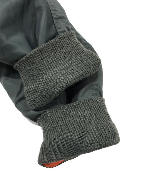 AVIREX（アヴィレックス）AVIREX (アヴィレックス) PEANUTS (ピーナッツ) リバーシブルフライトジャケット/MA-1 FLYING ACE オリーブ サイズ:Mの古着・服飾アイテム