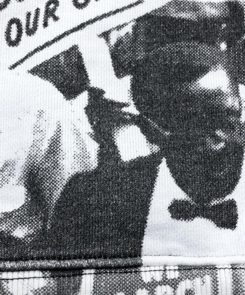 KITH（キス）KITH (キス) 総柄プルオーバーパーカー ブラック サイズ:Mの古着・服飾アイテム