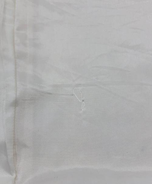 BEARDSLEY（ビアズリー）BEARDSLEY (ビアズリー) ラグランスリーブ ノーカラージャケット/圧縮ウールショートコート ベージュ サイズ:Fの古着・服飾アイテム