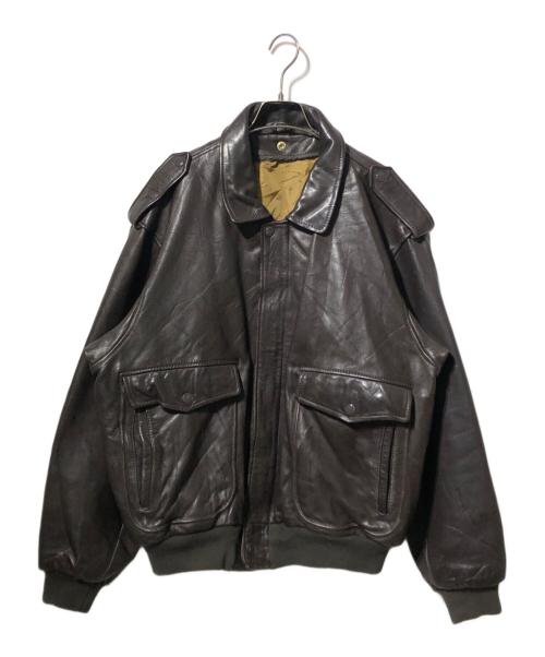 USED（ユーズド）USED (ユーズド) A-2ジャケット ブラウン サイズ:XLの古着・服飾アイテム