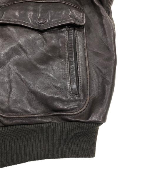 USED（ユーズド）USED (ユーズド) A-2ジャケット ブラウン サイズ:XLの古着・服飾アイテム