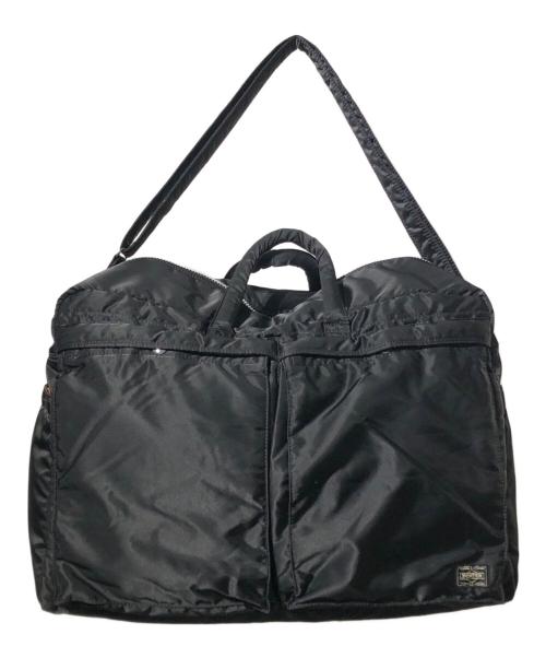 PORTER（ポーター）PORTER (ポーター) タンカー2wayボストンバッグ ブラックの古着・服飾アイテム