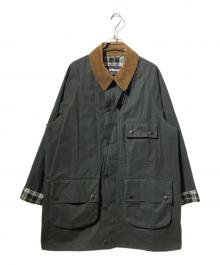 Barbour（バブアー）の古着「ワックスジャケット オーバーサイズフィット」｜グリーン
