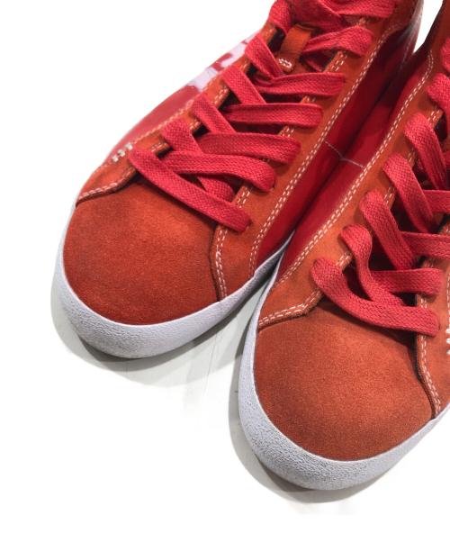 DIESEL（ディーゼル）DIESEL (ディーゼル) ハイカットスニーカー/カウレザーミッドカット レッド サイズ:US9/EUR42の古着・服飾アイテム