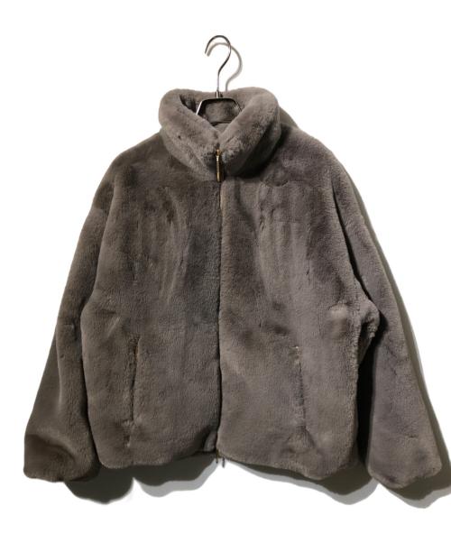 TATRAS（タトラス）TATRAS (タトラス) BARBRA ボアブルゾン（バルブラ　ボアブルゾン） ブラウン サイズ:2の古着・服飾アイテム