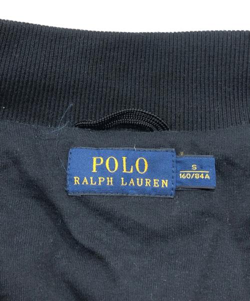 POLO RALPH LAUREN（ポロ・ラルフローレン）POLO RALPH LAUREN (ポロ・ラルフローレン) 袖切替ダウンスタジャン ネイビー サイズ:Sの古着・服飾アイテム