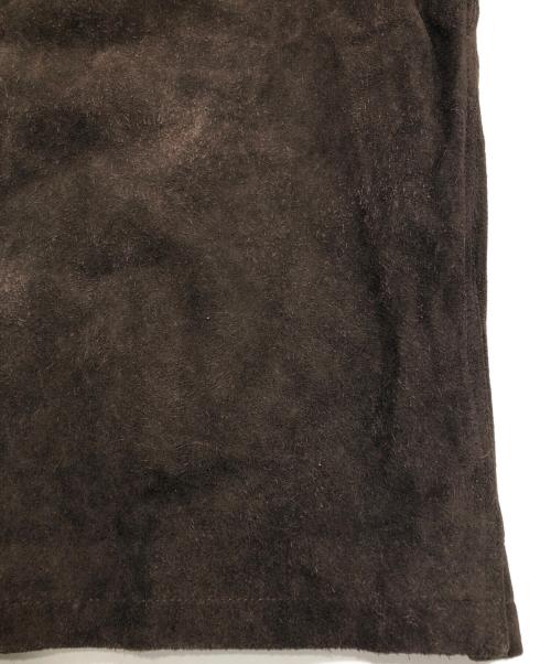OLD GAP（オールドギャップ）OLD GAP (オールドギャップ) カウレザージャケット/スウェードジャケット ブラウン サイズ:Sの古着・服飾アイテム