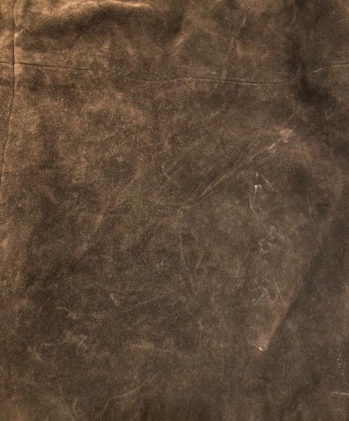 OLD GAP（オールドギャップ）OLD GAP (オールドギャップ) カウレザージャケット/スウェードジャケット ブラウン サイズ:Sの古着・服飾アイテム