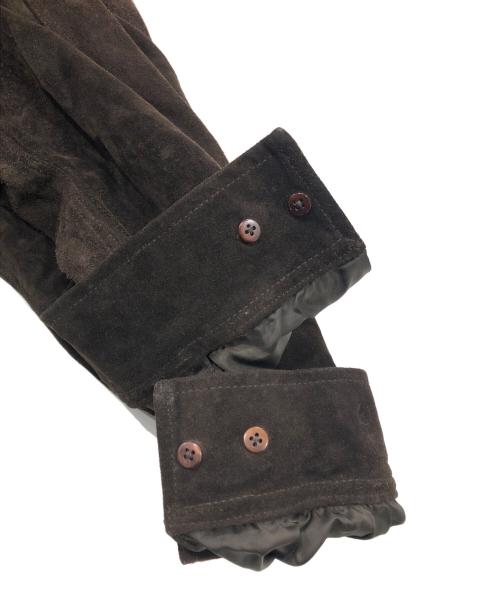 OLD GAP（オールドギャップ）OLD GAP (オールドギャップ) カウレザージャケット/スウェードジャケット ブラウン サイズ:Sの古着・服飾アイテム