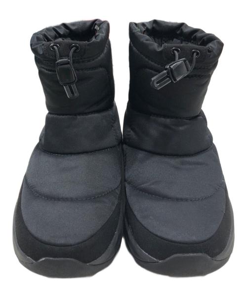 THE NORTH FACE（ザ ノース フェイス）THE NORTH FACE (ザ ノース フェイス) Nuptse Bootie WP Logo Short ブラック サイズ:US6/UK5/EU38の古着・服飾アイテム