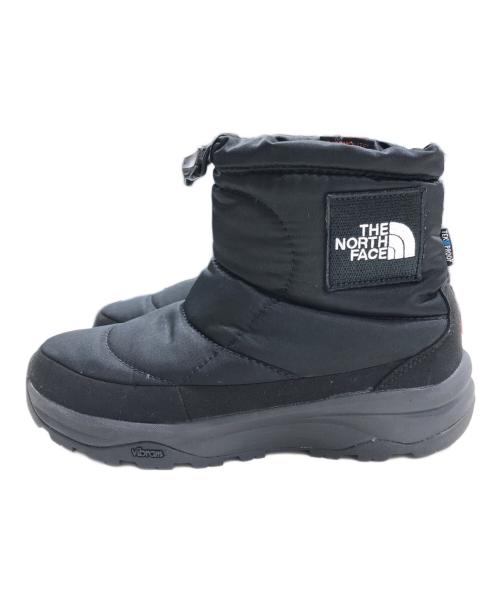 THE NORTH FACE（ザ ノース フェイス）THE NORTH FACE (ザ ノース フェイス) Nuptse Bootie WP Logo Short ブラック サイズ:US6/UK5/EU38の古着・服飾アイテム