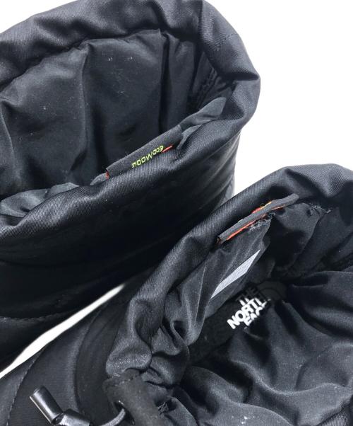 THE NORTH FACE（ザ ノース フェイス）THE NORTH FACE (ザ ノース フェイス) Nuptse Bootie WP Logo Short ブラック サイズ:US6/UK5/EU38の古着・服飾アイテム