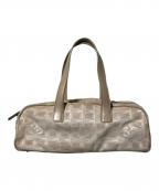 CHANELシャネル）の古着「ニュートラベルラインミニボストンバッグ」｜ブラウン