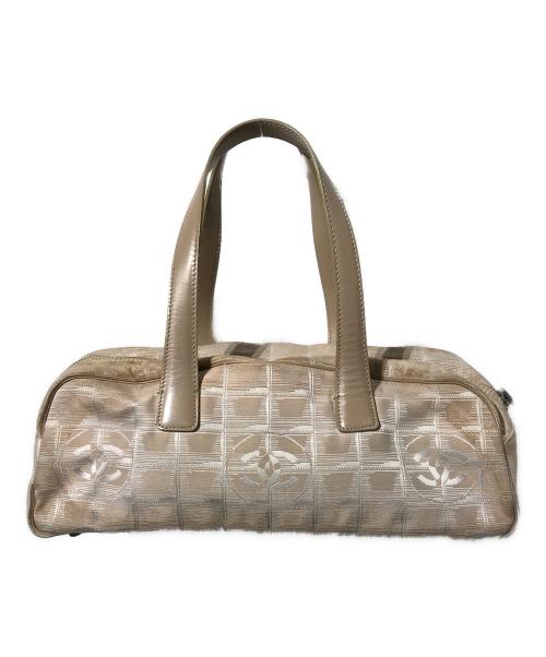 CHANEL（シャネル）CHANEL (シャネル) ニュートラベルラインミニボストンバッグ ブラウンの古着・服飾アイテム