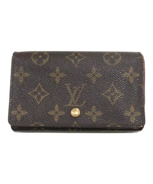 LOUIS VUITTON（ルイ ヴィトン）LOUIS VUITTON (ルイ ヴィトン) ポルトモネ・ビエ・トレゾール/2つ折り財布の古着・服飾アイテム